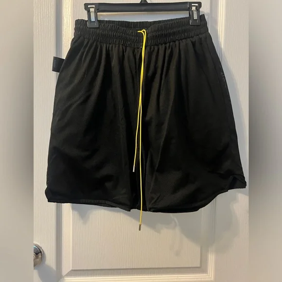 RHUDE RH Logo Short Black Large